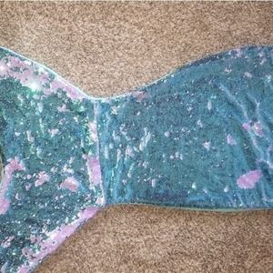 Sequin mermaid tail justice